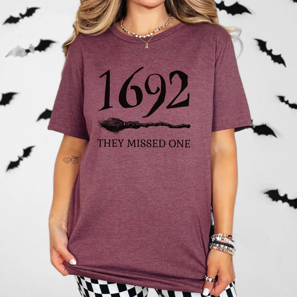 Salem Witch Trials Shirt 1692 Halloween Tee